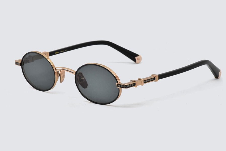 40 Million Barbato Two Unisex Güneş Gözlüğü 610 R.Gold Mblk