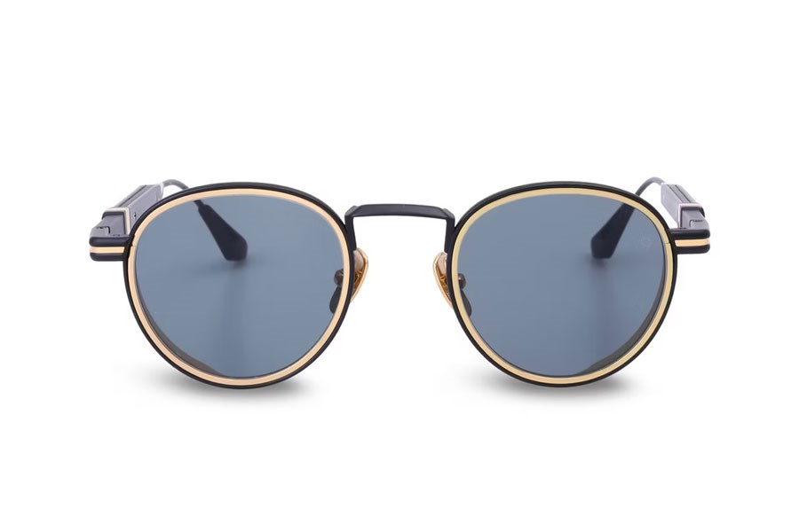 40 Million Vintage III Unisex Güneş Gözlüğü 610 Mblk Gld