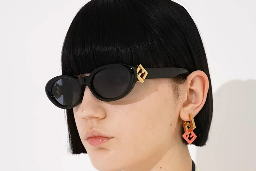 Fendi FF Diamonds Kadın Güneş Gözlüğü 01A