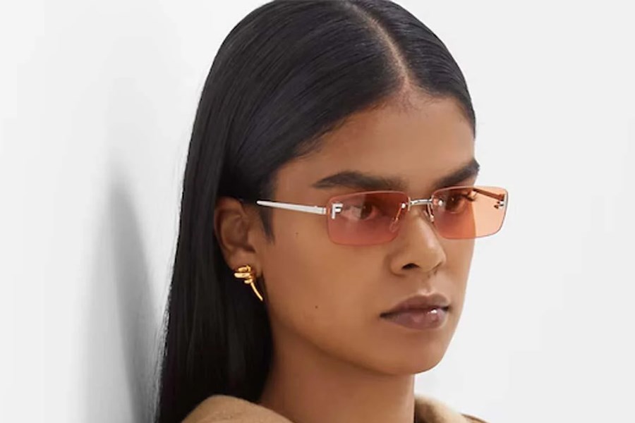 Fendi First Crystal unisex Güneş Gözlüğü 16J