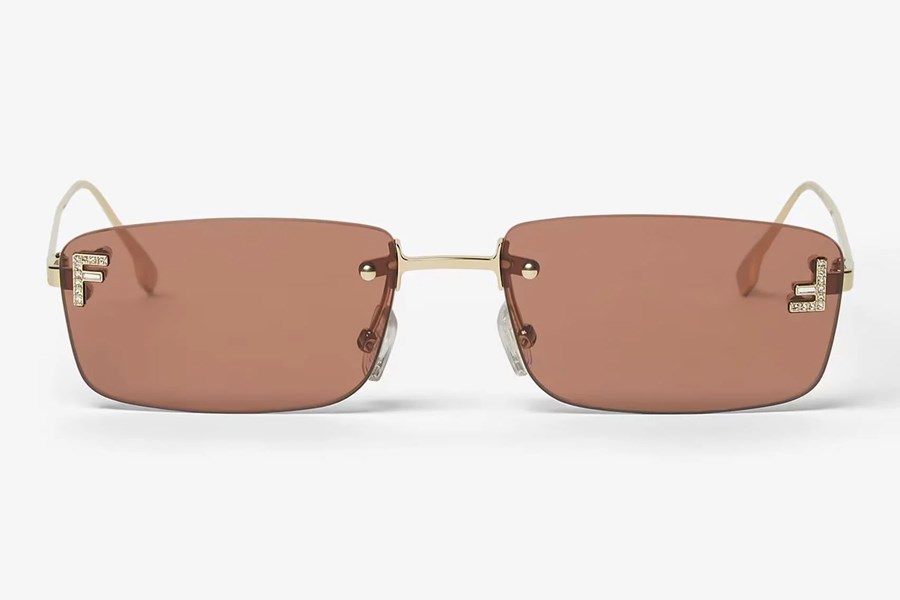 Fendi First Crystal unisex Güneş Gözlüğü 32S