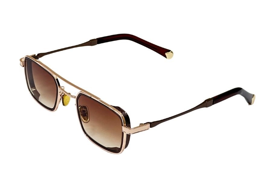 Katsuo Unisex Güneş Gözlüğü Bronz Kahve