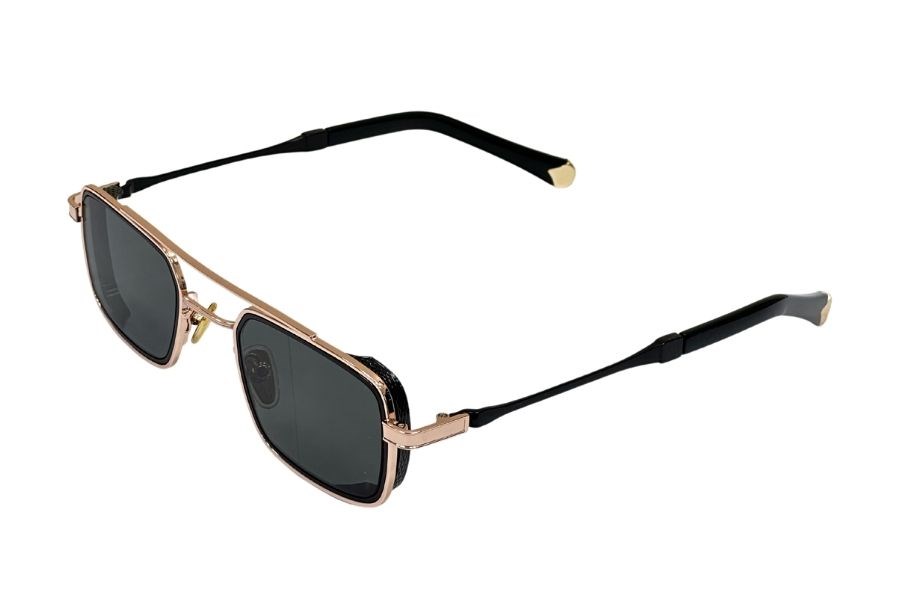 Katsuo Unisex Güneş Gözlüğü Gold Black