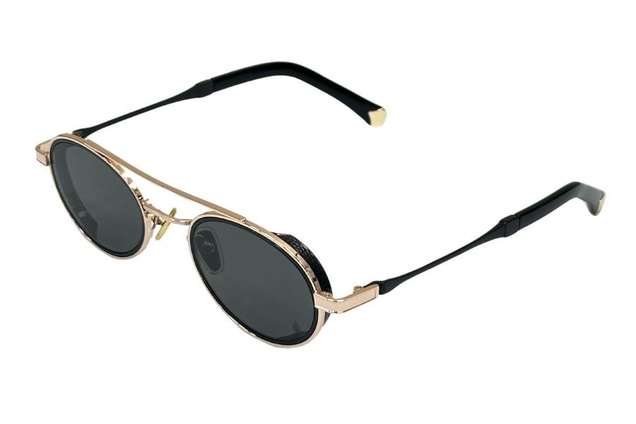 Katsuo Unisex Güneş Gözlüğü Gold Black