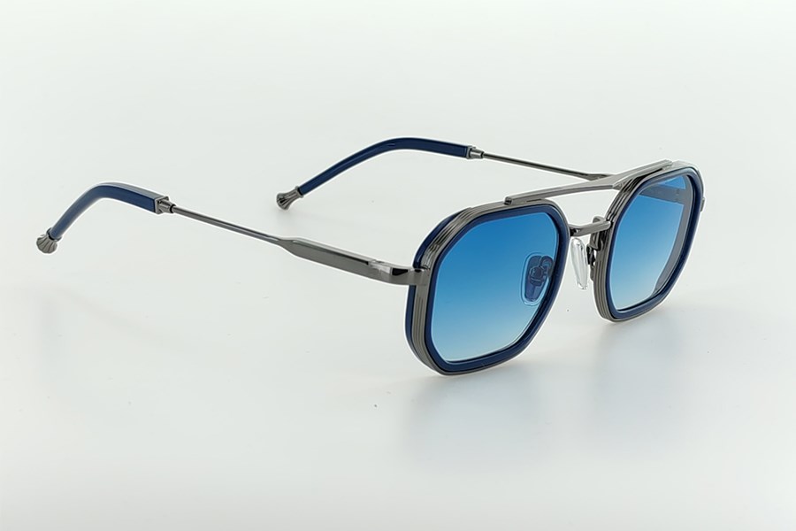 Katsuo Unisex Güneş Gözlüğü Gun Mavi Degrade