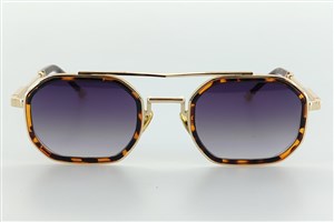 Katsuo Unisex Güneş Gözlüğü Gold Fume Degrade
