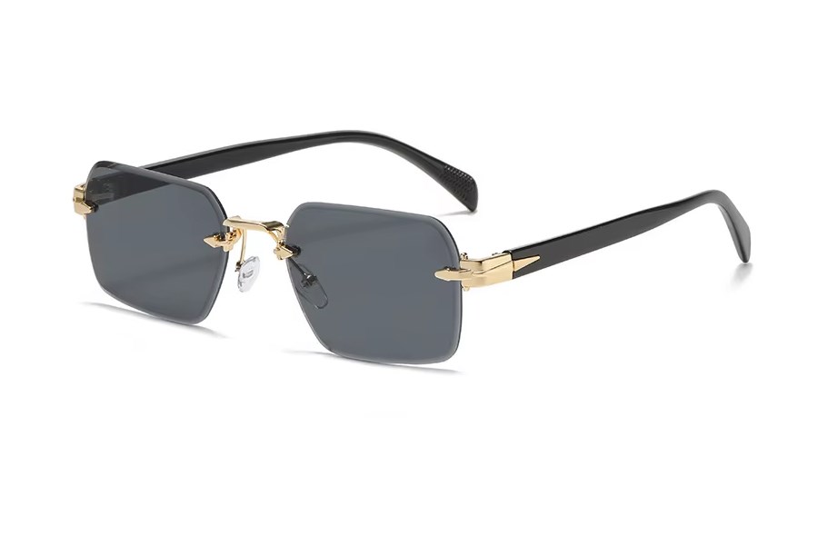 Katsuo Unisex Güneş Gözlüğü Siyah Füme