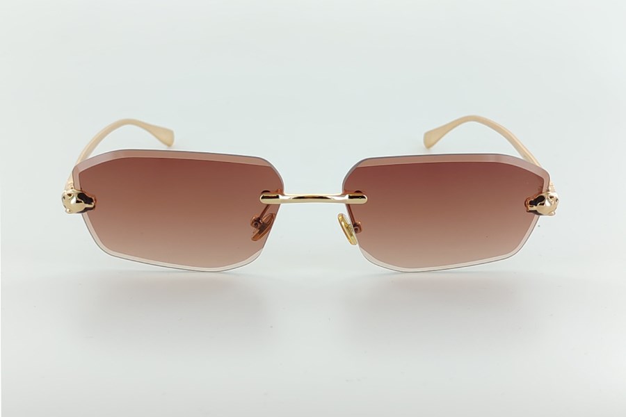 Katsuo Wildcat Unisex Güneş Gözlüğü Kahve