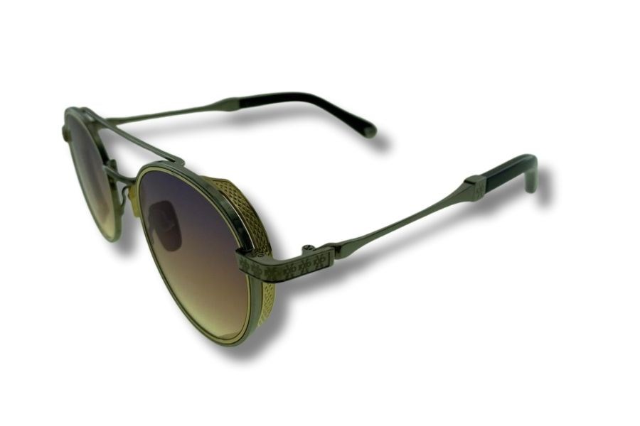 Katsuo DW1191 Unisex Güneş Gözlüğü C1 Mor Sarı Degrade