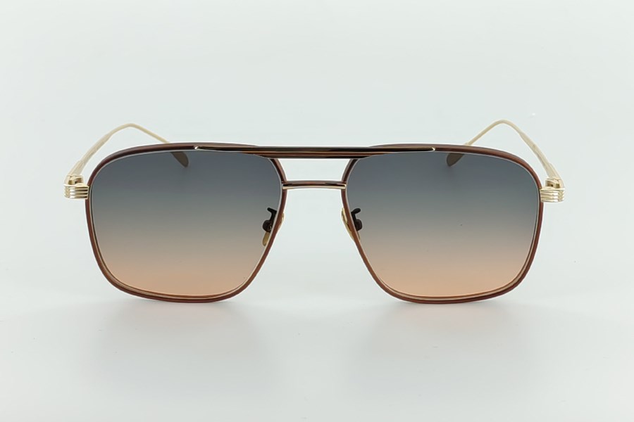 Katsuo L.E. Erkek Güneş Gözlüğü C1 Fume Turuncu