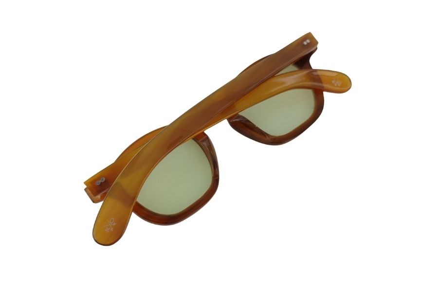 Katsuo Horn 1 Unisex Güneş Gözlüğü Sarı Yeşil