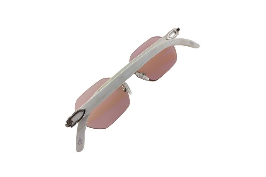 Katsuo Horn 4  Unisex Güneş Gözlüğü Pembe