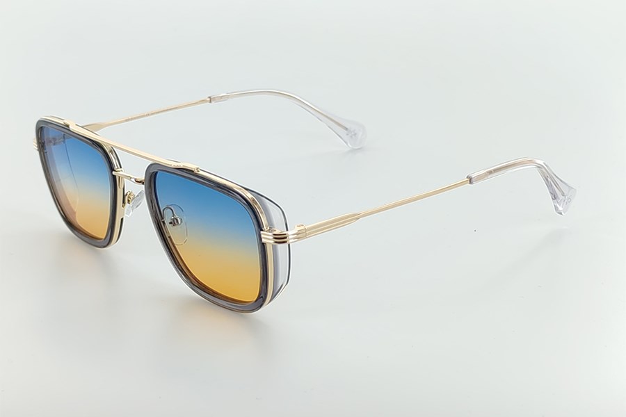 Katsuo Unisex Güneş Gözlüğü Mavi Turuncu