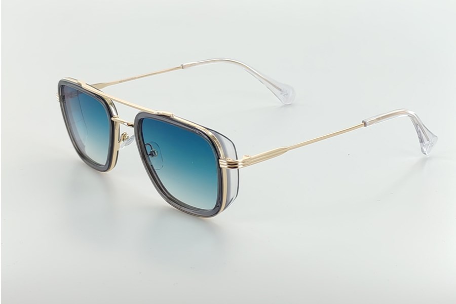 Katsuo Unisex Güneş Gözlüğü Petrol Yeşili Degrede