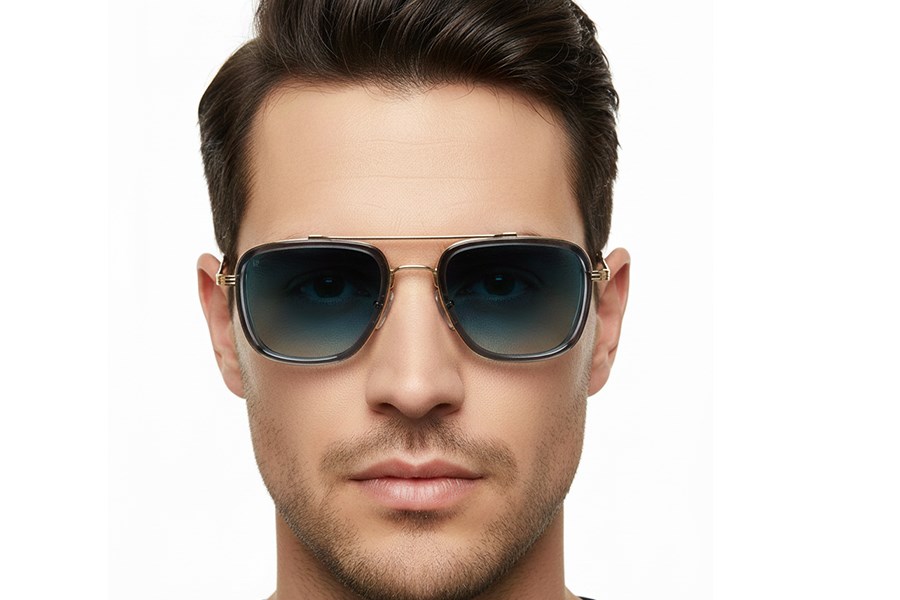 Katsuo Unisex Güneş Gözlüğü Petrol Yeşili Degrede