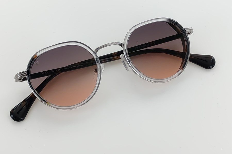 Katsuo Unisex Güneş Gözlüğü C2 Mor Sarı