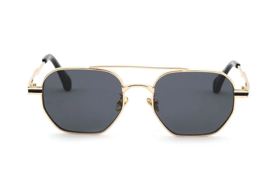 Nyoko Unisex Güneş Gözlüğü Gold Füme