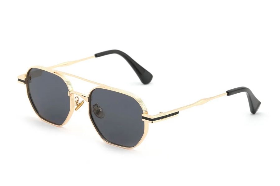 Nyoko Unisex Güneş Gözlüğü Gold Füme