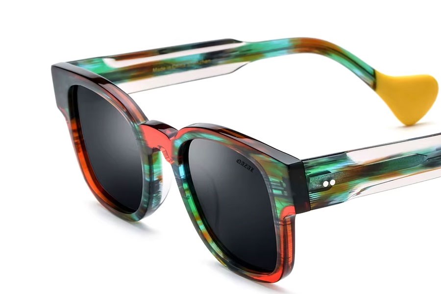 Qazal Unisex Güneş Gözlüğü C3 Red Grey