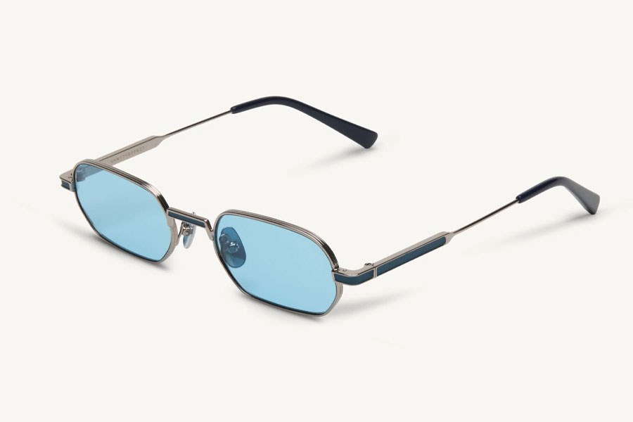 Vanity Effect Lucca Güneş Gözlüğü Shıny Sılver/Navy